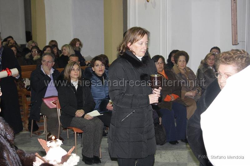 Immagine 098.jpg - 10 Gennaio 2010 - Celebrazione Eucaristica presieduta da frà Gimmi Palminteri, nel giorno del centenario della Fondazione.